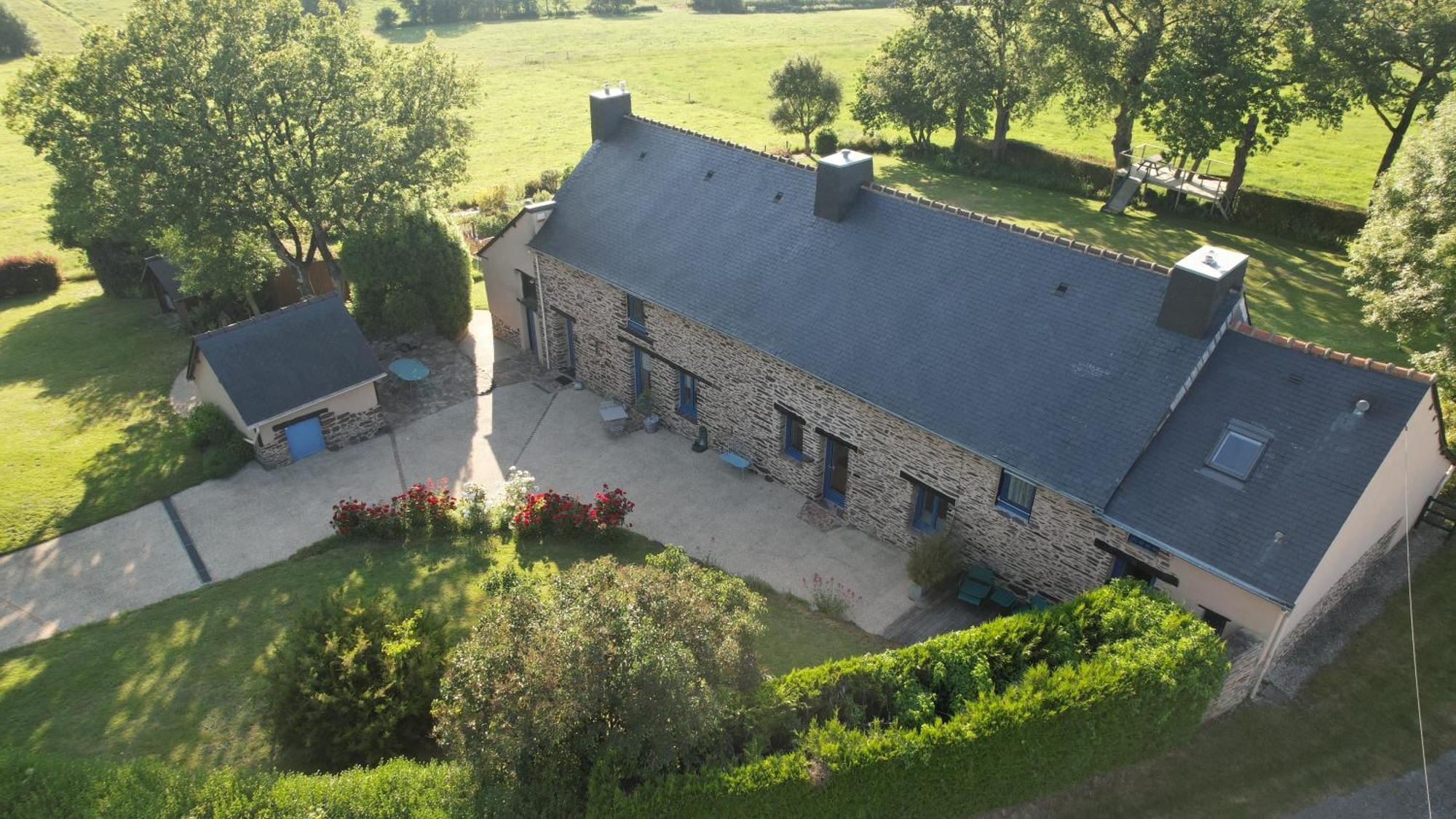 Avel West Bed and Breakfast Le Verger Eksteriør billede
